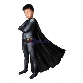 Batman V Superman Batman Bruce Wayne Cosplay Jumpsuit for Kids Halloween Gifts