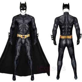 Knight of Dark Bruce Wayne Costumes Robert Pattinson Jumpsuit