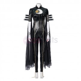 Game Bayonetta Cosplay Costumes Black Top Level Suits