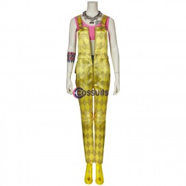 Birds of Prey Harley Yellow Cosplay Costume With Accessories
