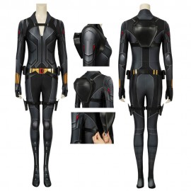 Black Widow Natasha Romanoff Black Cosplay Jumpsuit