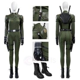 Yelena Belova Cosplay Costume from Black Widow Adult Halloween Edition
