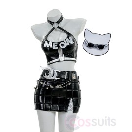 Marvel Rivals Black Cat Cosplay Costume Felicia Hardy Suit