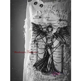 Madhouse Distressed Oversized Sweatshirt