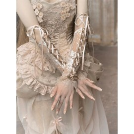 Lace Adjustable Hand Sleeve Covers