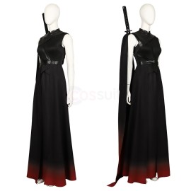 3 Body Problem Cosplay Costume For Halloween Black Dress