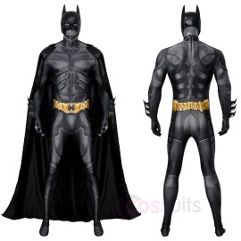 The Dark Knight Bruce Wayne Cosplay Costumes Jumpsuit