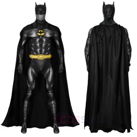 2023 TF Movie Michael Keaton Cosplay Costume Jumpsuit With Cloak