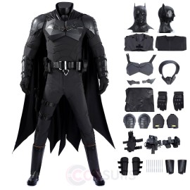 The Bt 2022 Bruce Wayne Robert Pattinson Premium Cosplay Costume