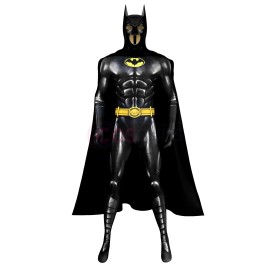 2023 BT Bruce Wayne Cosplay Costumes Michael Keaton Jumpsuit