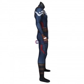 Captain America: The Winter Soldier Jumpsuit Steve Rogers Cosplay Costume