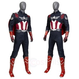 Sam Wilson Captain America Brave New World Cosplay Costumes