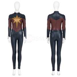 Captain Marvel Cosplay Costume Carol Danvers Halloween Costume