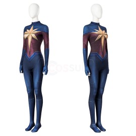 Female Captain Marvel Jumpsuit 2023 The Marvels Captain Marvel Cosplay Costumes