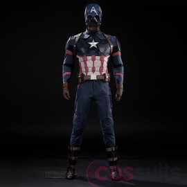 Captain America Cosplay Costume Avengers: Endgame Sam Wilson Suit Upgraded Version