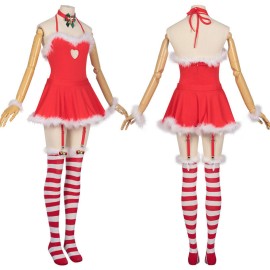 2023 Christmas Bunny Girl Maid Cosplay Costume for Holiday Parties