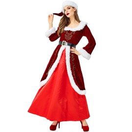 Mommy and Me Christmas Santa Matching Costume Set for Family