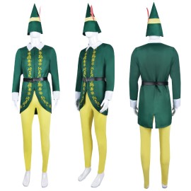 2022 Elf Santa Claus Green Christmas Cosplay Costume for Women
