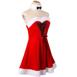 2022 Christmas Maid Stage Performance Costume for Holiday Celebrations