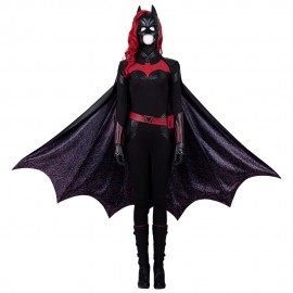 Batwoman Kate Kane Cosplay Costume Deluxe Outfit