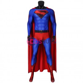 Super Hero Clark's Cosplay Costume Infinite Earths Halloween Cosplay Jumpsuit