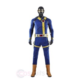 Scott Summers Cosplay Costume Doomsday Cyclops Suit Enhanced Version