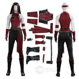 Elektra Natchios Cosplay Costume Daredevil Born Again Season 3 Suit