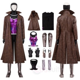 Gambit Cosplay Costume Deadpool 3 Fantastic Four Inspired Suit