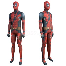 Deadpool 3 Cosplay Costume Wade Wilson Cosplay Jumpsuit