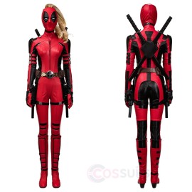 2024 Deadpool & Wolverine Lady Deadpool Cosplay Costumes Top Level Suits