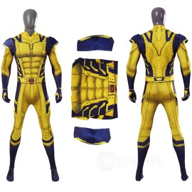 Deadpool 3 Wolverine Cosplay Costume Logan Howlett Cosplay Suit