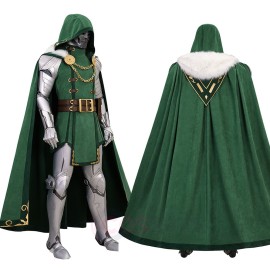 Marvel Doctor Doom Victor von Doom Cosplay Costume Halloween Suits