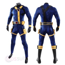 Scott Summers Cosplay Costume Doomsday Cyclops Suit Top Level