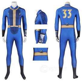 2024 Fallout Season 1 Blue Cosplay Costumes
