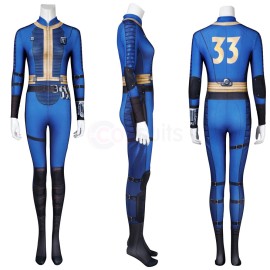 2024 Fallout Blue Cosplay Costumes For Halloween