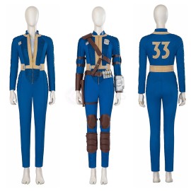 Blue Fallout Lucy Cosplay Costumes For Halloween