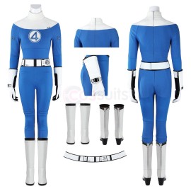 The Fantastic Four First Steps Sue Storm Invisible Woman Cosplay Costumes