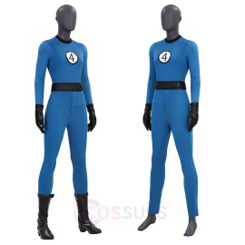 Fantastic Four Sue Storm Invisible Woman Cosplay Costume Jumpsuit