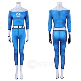 Susan Storm Invisible Woman Jumpsuit Costume from The Fantastic Four