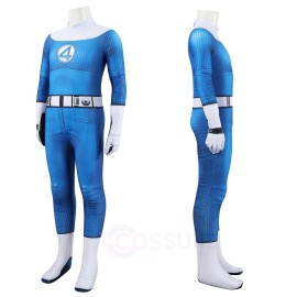 Invisible Woman Kid Bodysuit Susan Storm from The Fantastic Four First Steps Cosplay Costume