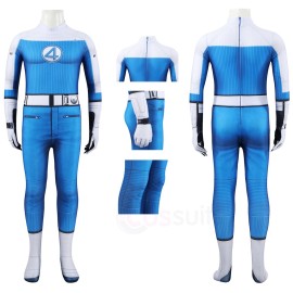 Human Torch Kid Bodysuit Cosplay Costume Johnny Storm The Fantastic Four First Steps Suits