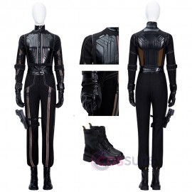 Female Hawkeye Yelena Belova Black Top Level Suit