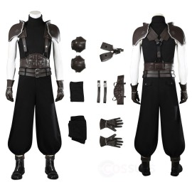 Final Fantasy VII Rebirth Cosplay Costume Zack Fair Halloween Costumes