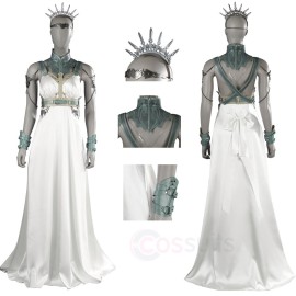 Final Fantasy VII Cosplay Costumes Rebirth Golden Butterfly Park Cosplay Dress