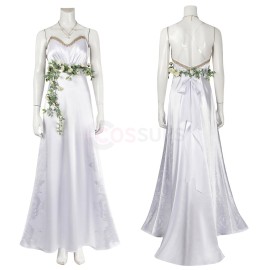 Aerith Bunny Dress Cosplay Costume Final Fantasy VII Rebirth Gold Saucer