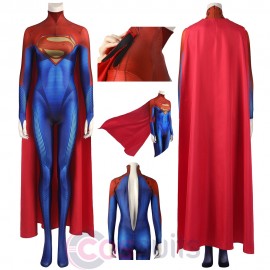Flashpoint Super Girls Costume 2022 Superwoman Kara Zor-El Cosplay Suit