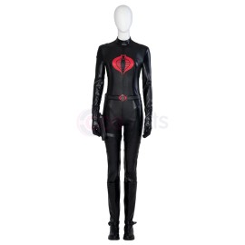 G I Joe The Rise of Cobra Baroness Black Cosplay Costume