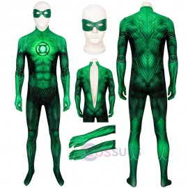 Jordan Green Costume Hal Jordan Cosplay Jumpsuit