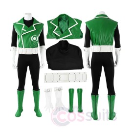 Green Superhero Guy Gardner Cosplay Costume Premium Quality