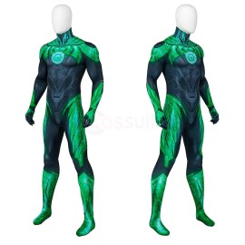 Green Lantern Cosplay Costumes Jumpsuit For Halloween